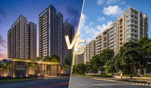 Purva Eminora vs JP Nagar Luxury Apartments 2026 Featured Image of Purva Eminora vs JP Nagar Luxury Apartments 2026